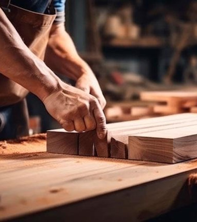 Creamos todo tipo de piezas de madera a medida