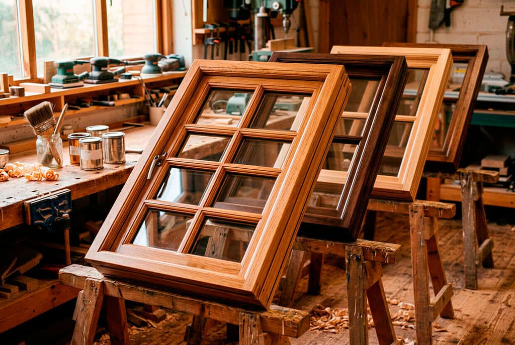 Ventanas de madera a medida en Santiago de Compostela
